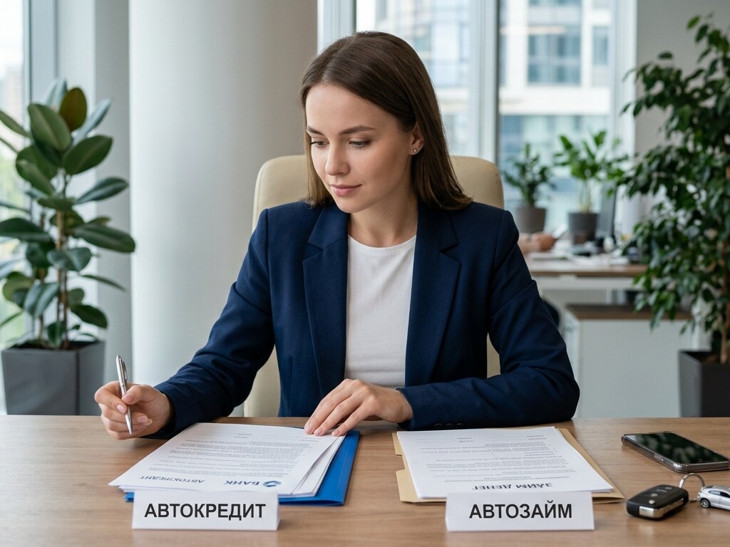 В чем разница между автокредитом и автозаймом?