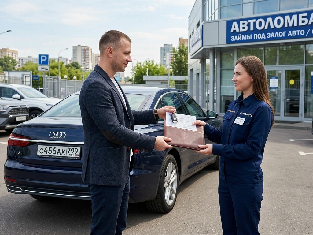 Как передать машину в автоломбард