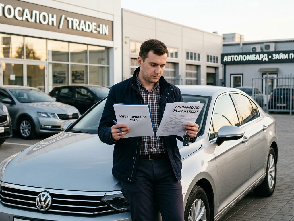 Продать машину или отдать в автоломбард?