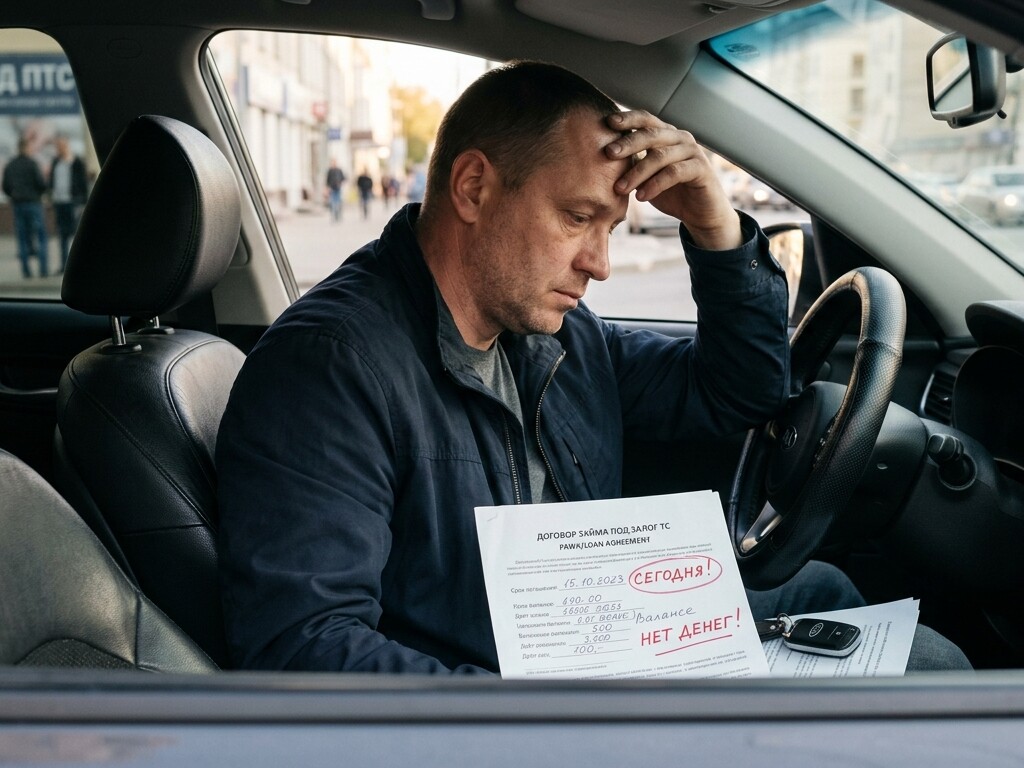 Что делать, если срок займа под ПТС подошёл к концу, а денег на выкуп авто нет?